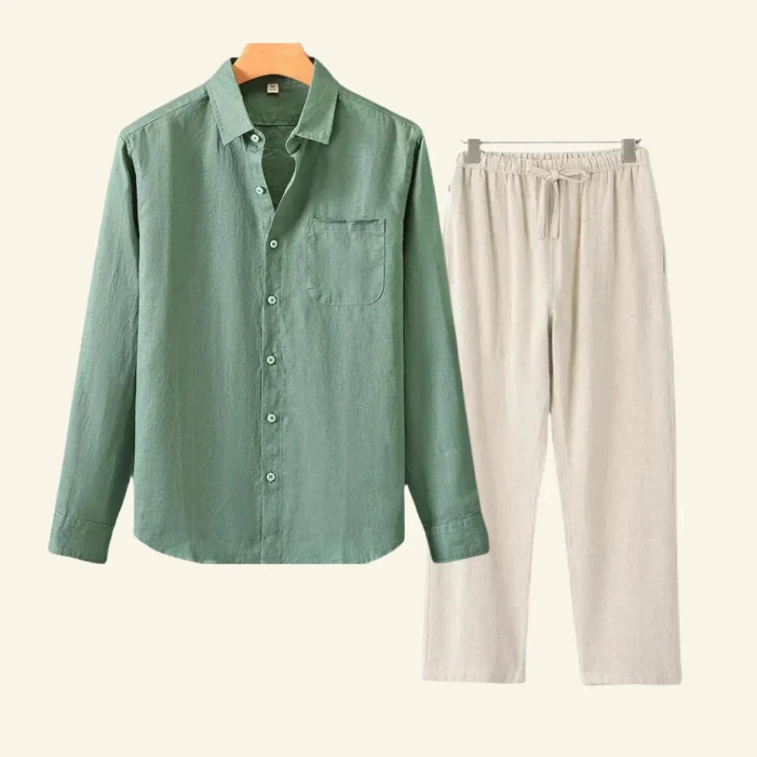 Merche Set aus langen Ärmeln und weiten Hosen ideal für den Alltag