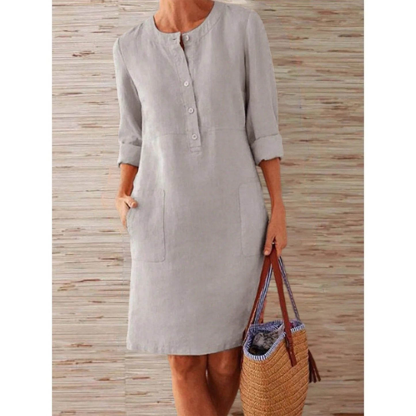 Baumwollkleid | Komfort & lässige Eleganz