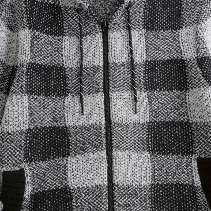 WW | Warmer Herren Kapuzenpulli Mit Reißverschluss Und Modernem Design