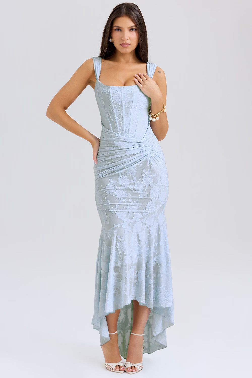 WW | Zauberhaftes Kleid Mit Floraler Eleganz