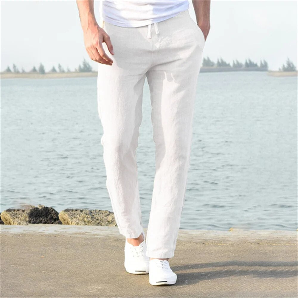 Merche | Lässige & Bequeme Leinenhosen Für Herren