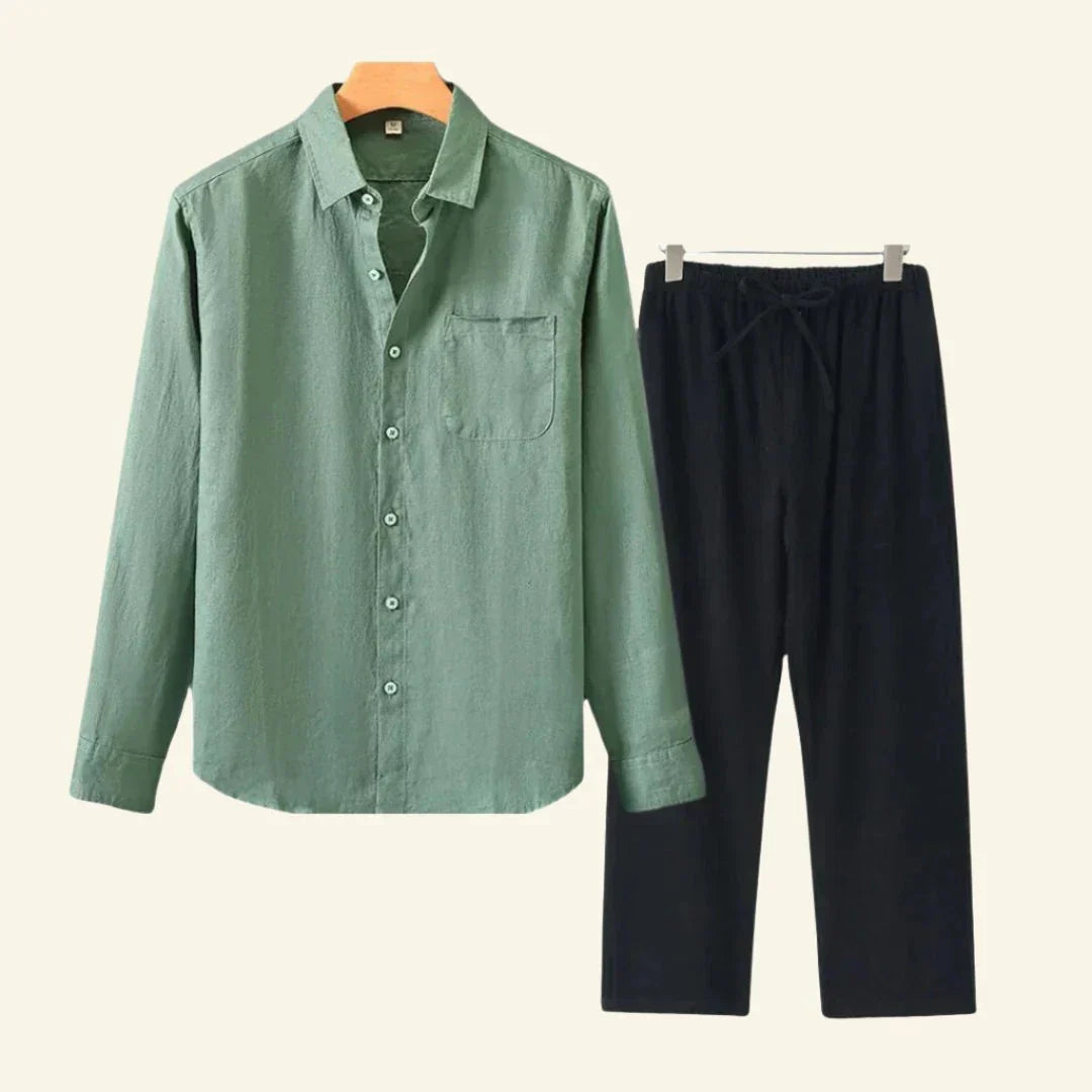 Merche Set aus langen Ärmeln und weiten Hosen ideal für den Alltag