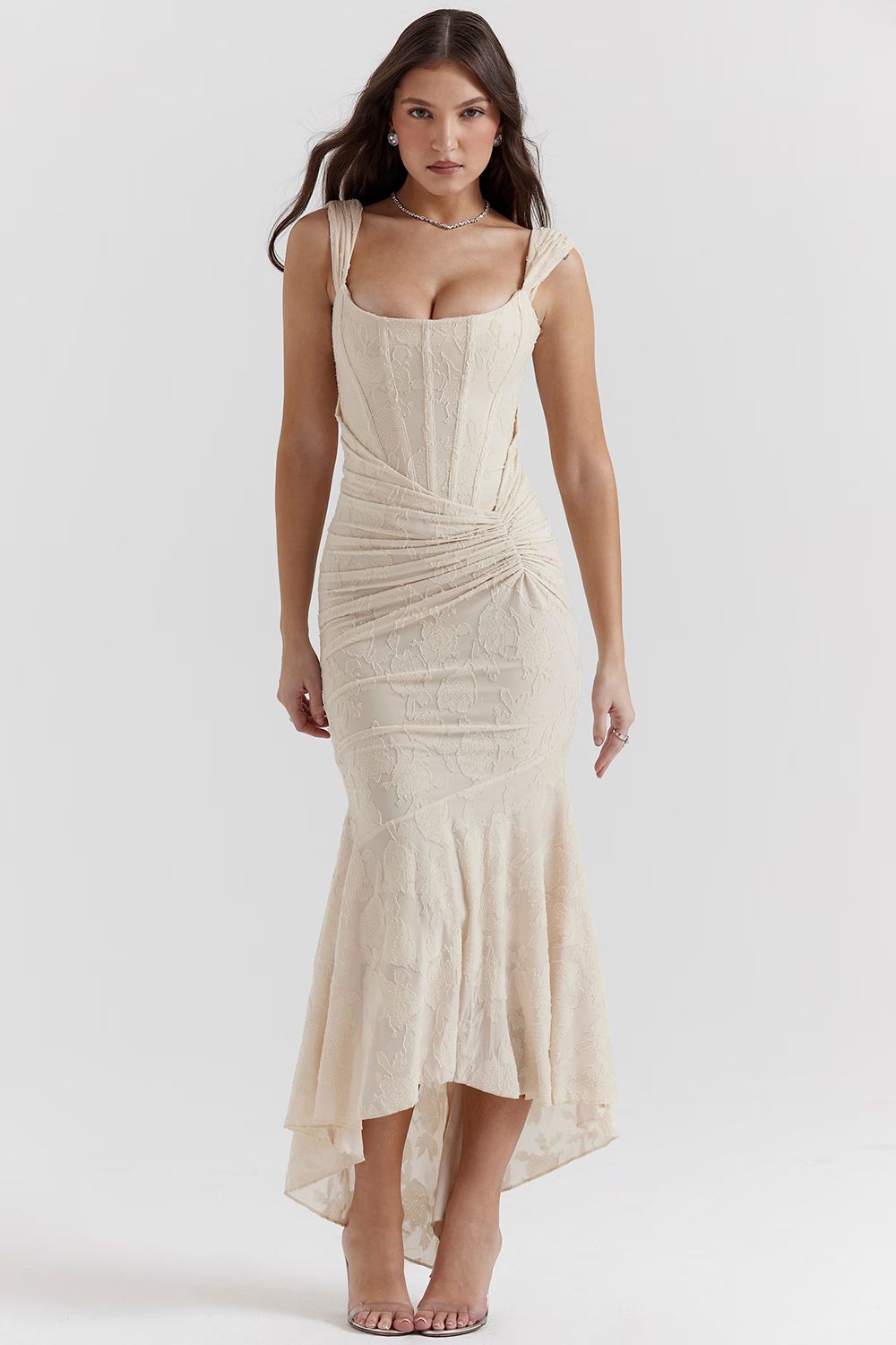 WW | Zauberhaftes Kleid Mit Floraler Eleganz