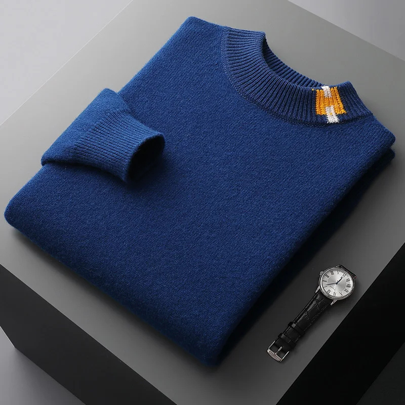 WW | Wollpullover Herren Bequemer Pullover Mit Stylischem Akzent