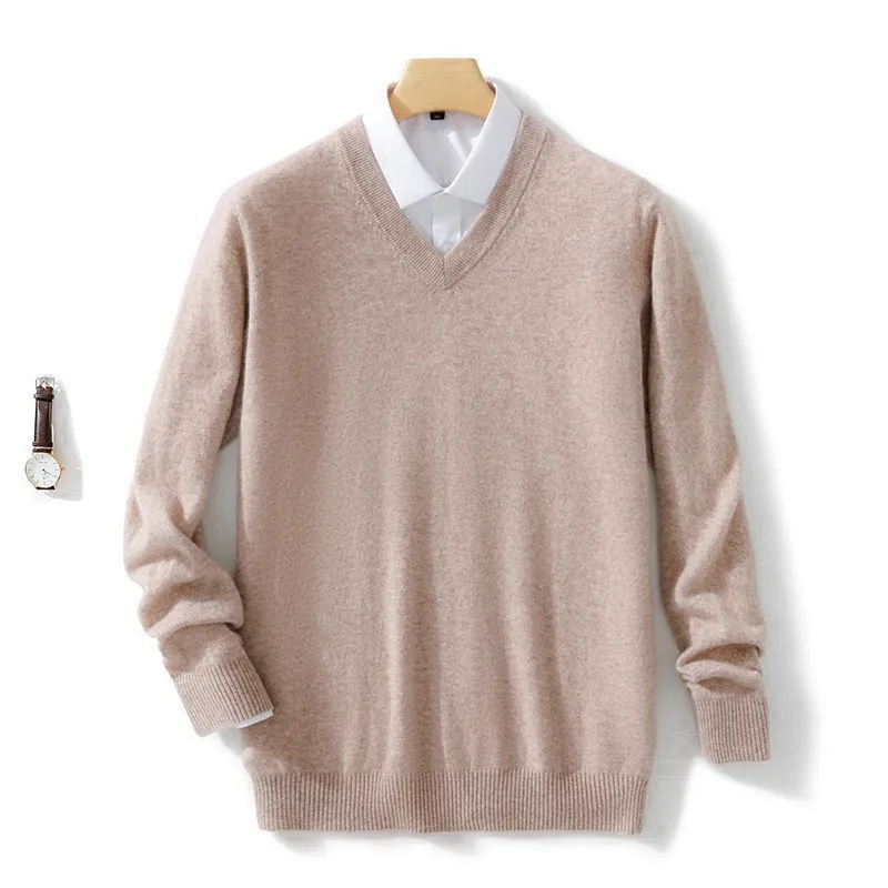 WW | Wollpullover Herren Eleganter Rundhals Pullover Für Alltag & Büro