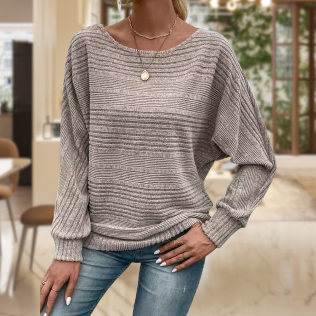 WW | Zeitloser Struktur Pullover Für Damen