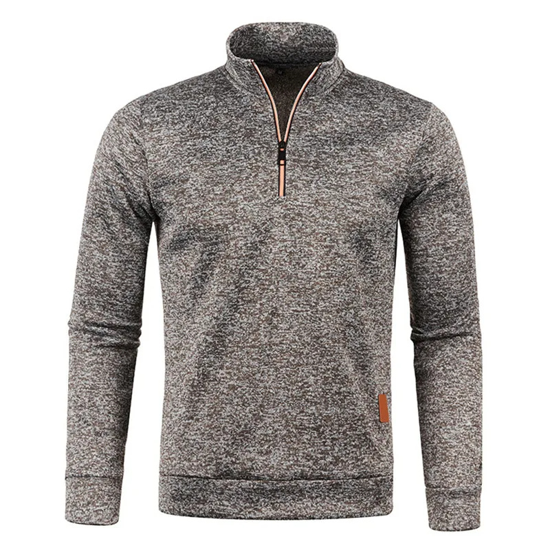 WW | Zeitloser Pullover Mit Reißverschluss Herren Weich & Komfortabel