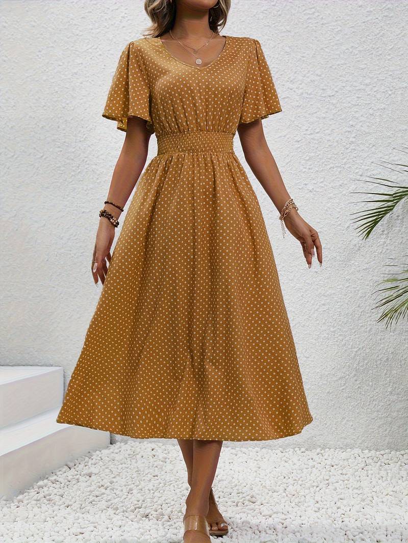 – ganz lässiges kurzarmkleid