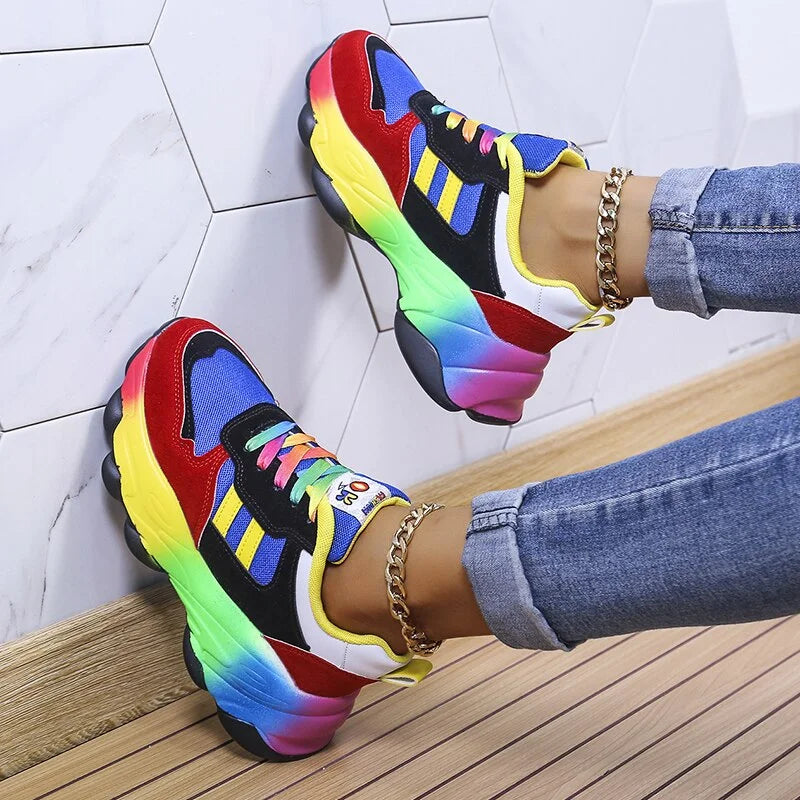 Merche Bunte orthopädische Turnschuhe