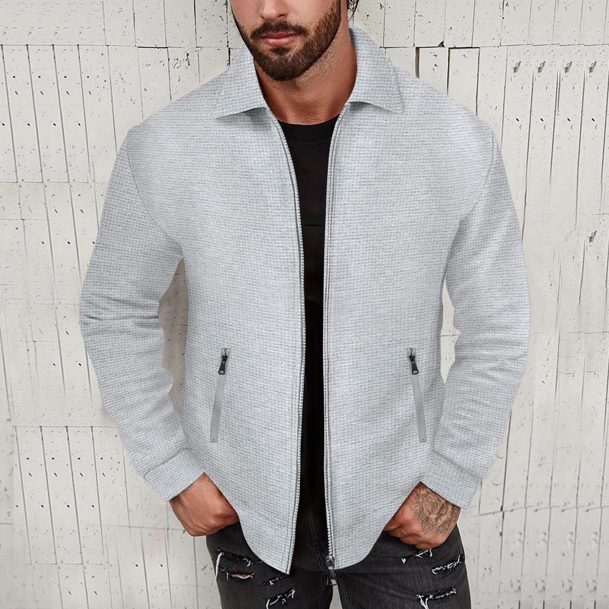 WW | Weinlese Reißverschlussjacke Für Herren