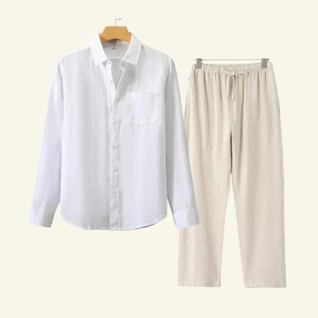 Merche Set aus langen Ärmeln und weiten Hosen ideal für den Alltag