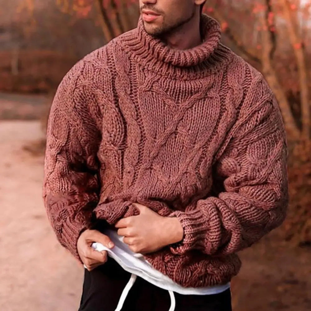 WW | Warmer Schmaler Pullover Für Männer