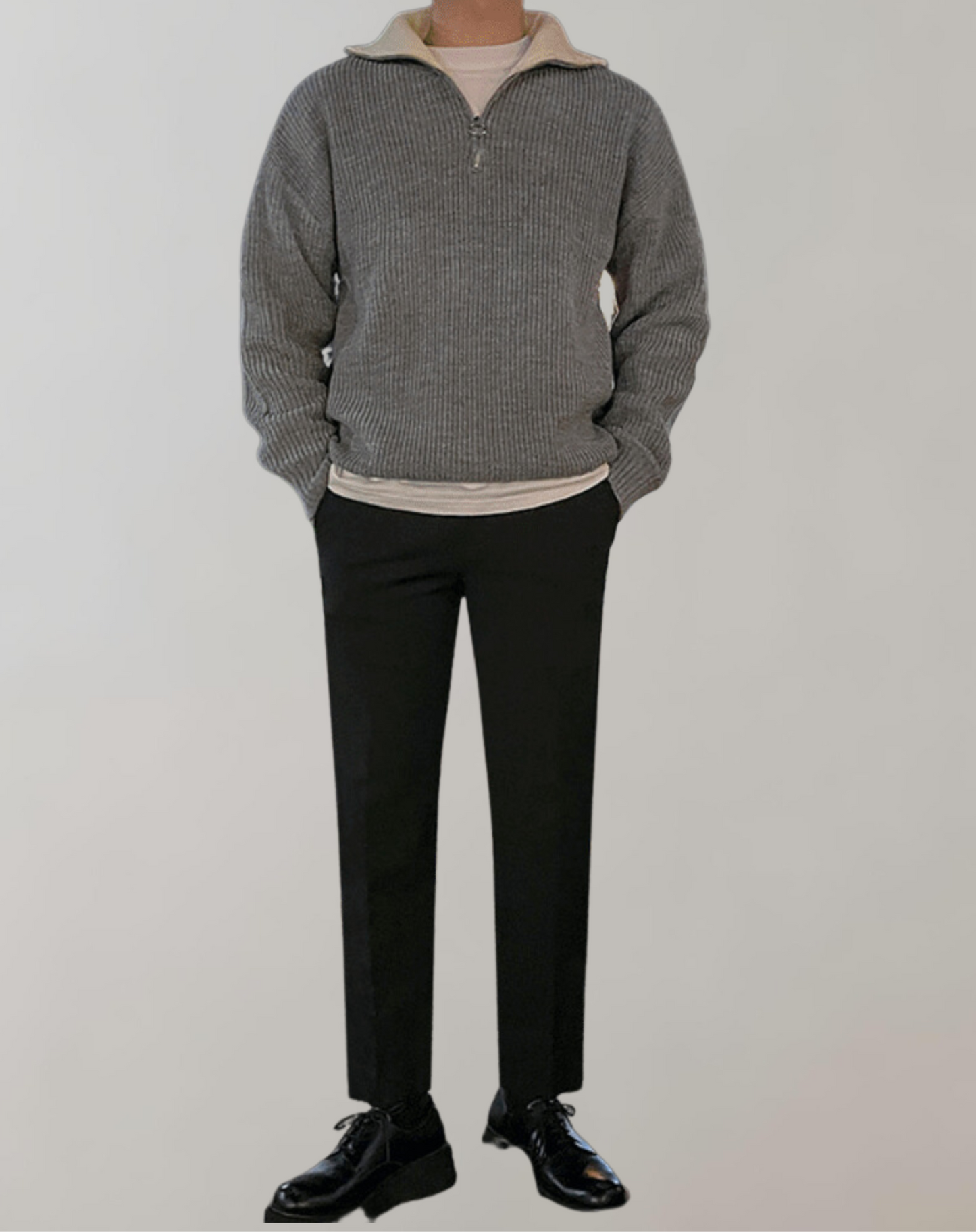 WW | Zipper Pullover Mit Reißverschluss