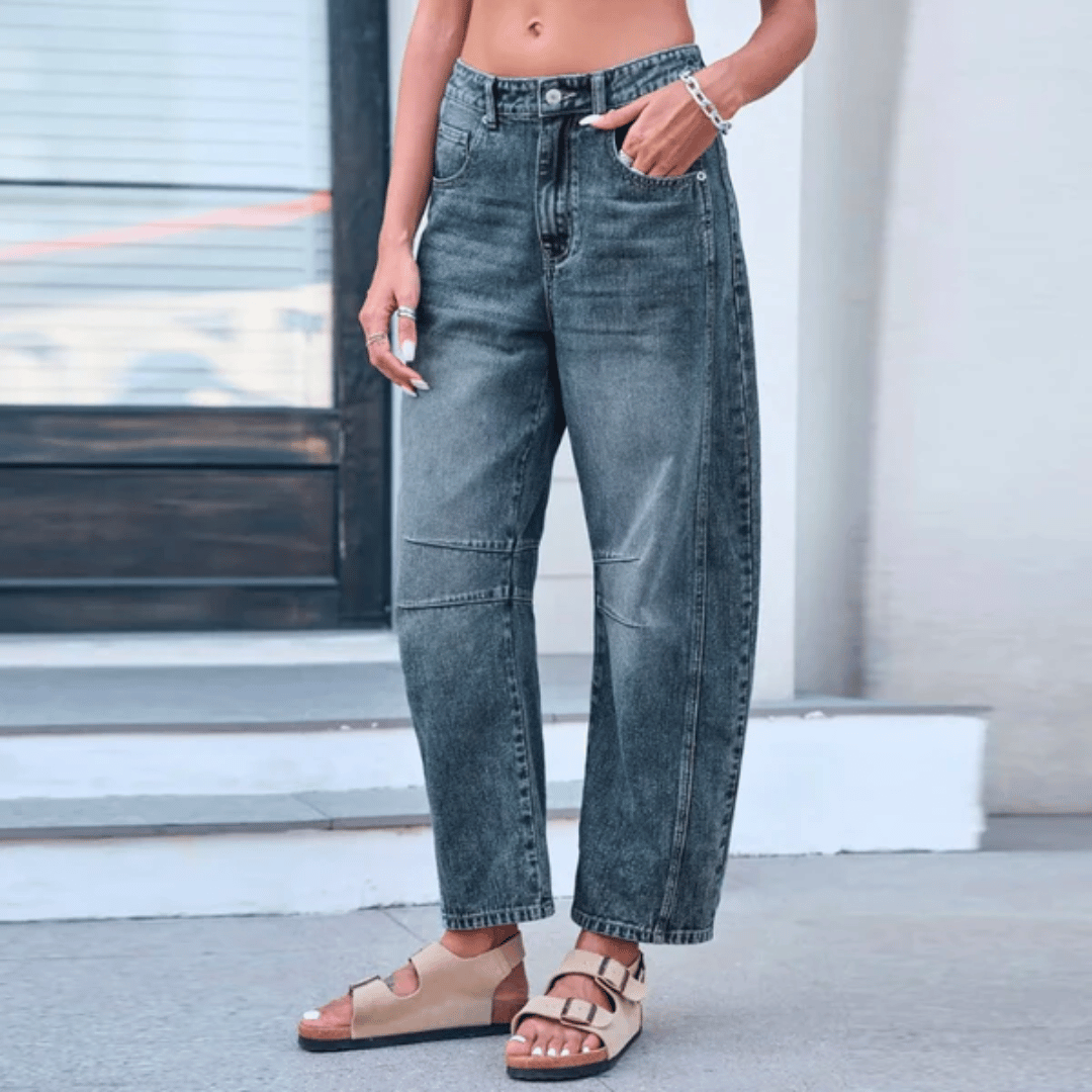 WW | Weinlese Wash Jeans Relaxed Fit & Luxe Weiches Denim Für Jeden Tag