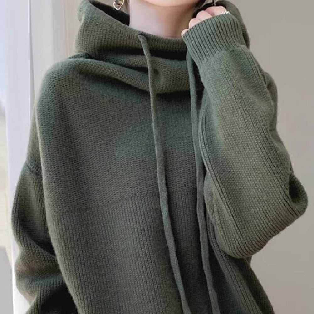WW | Warmer Strick Kapuzenpulli