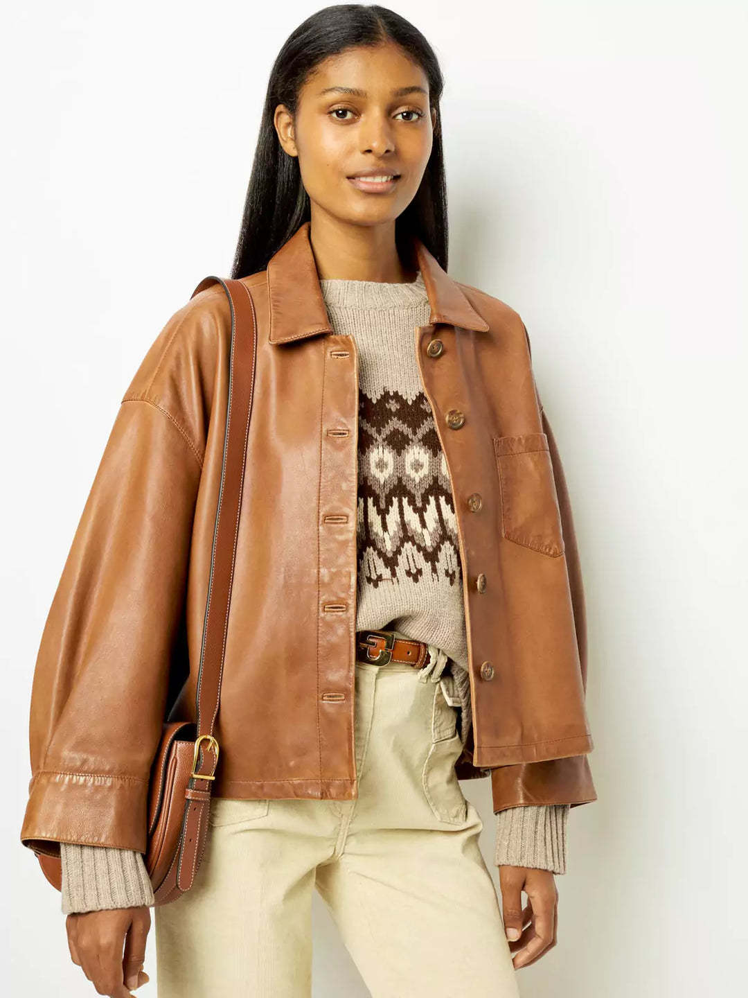WW | Weinlese Lederjacke