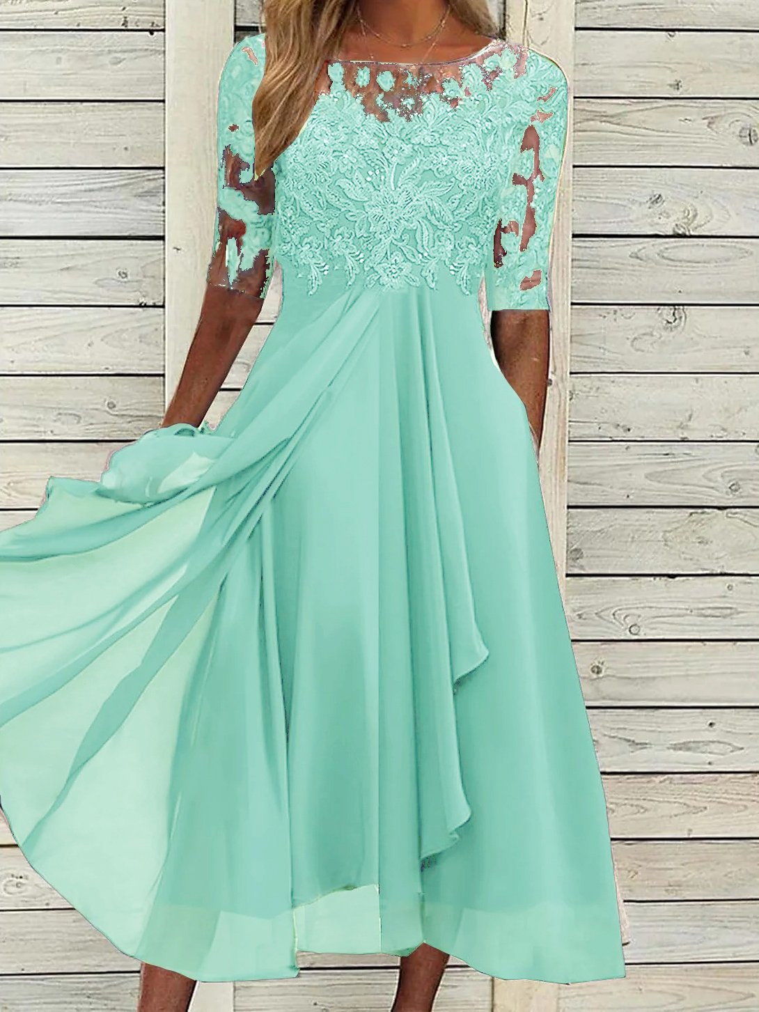Damen elegante Abendkleid