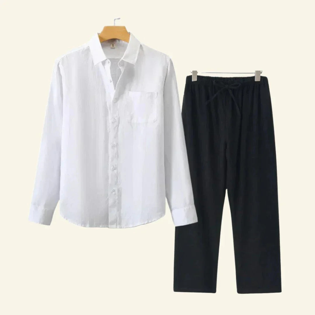 Merche Set aus langen Ärmeln und weiten Hosen ideal für den Alltag