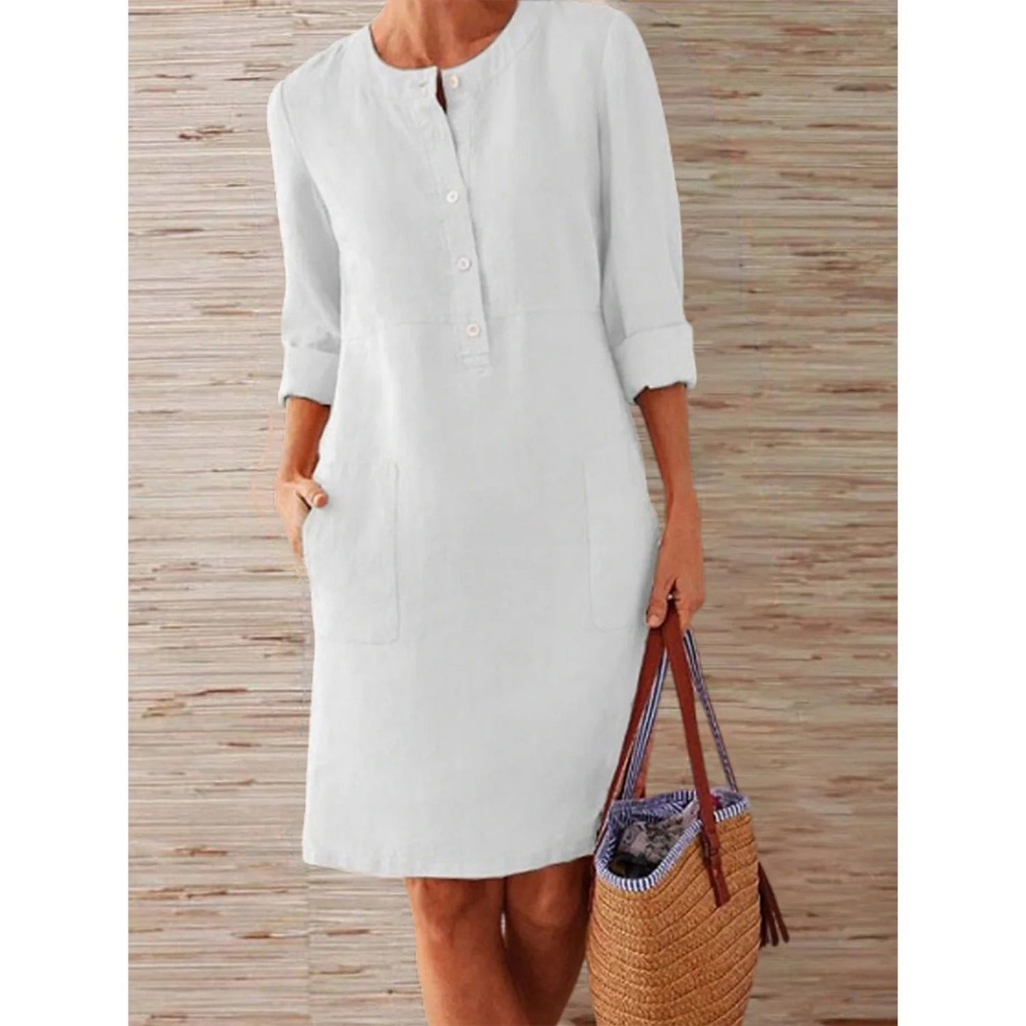 Baumwollkleid | Komfort & lässige Eleganz