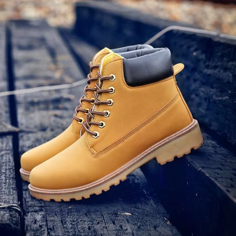 WW | Wasserdichte Herrenschuhe Stiefel Mit Robuster Profilsohle
