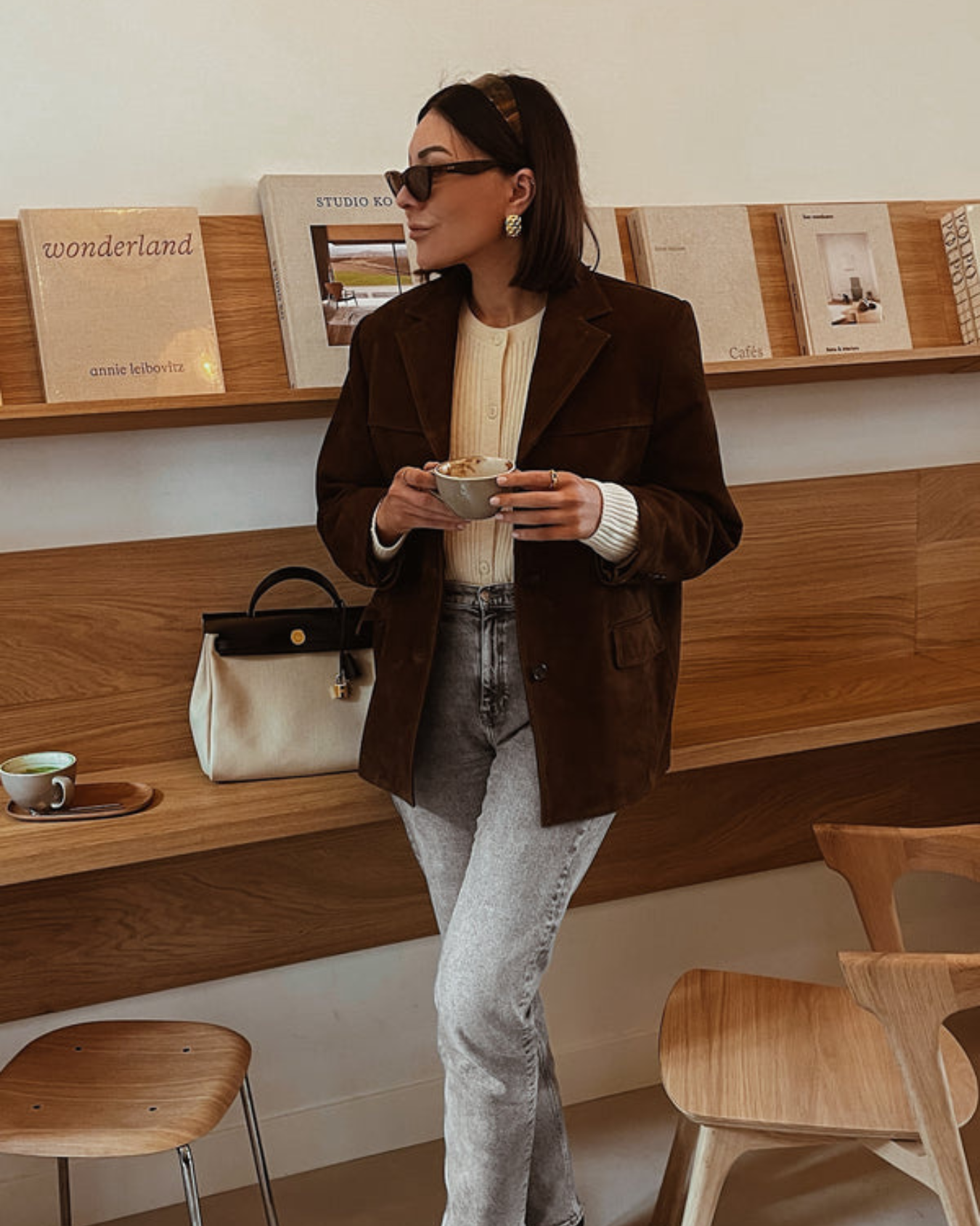 WW | Zeitloser Wildleder Blazer