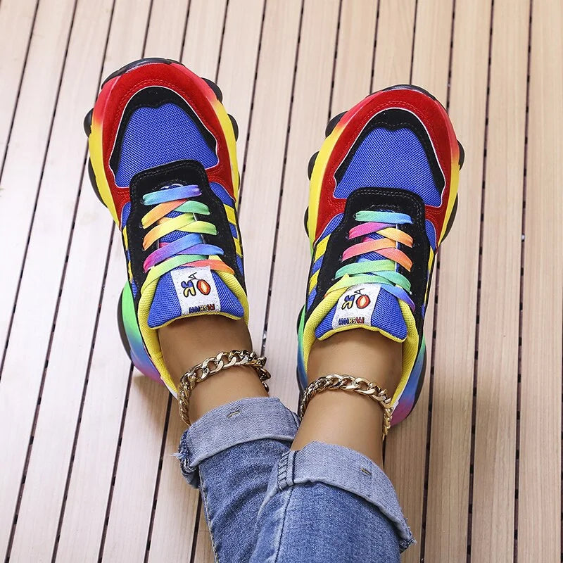 Merche Bunte orthopädische Turnschuhe