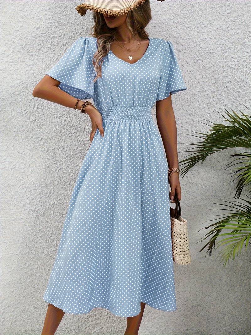 – ganz lässiges kurzarmkleid