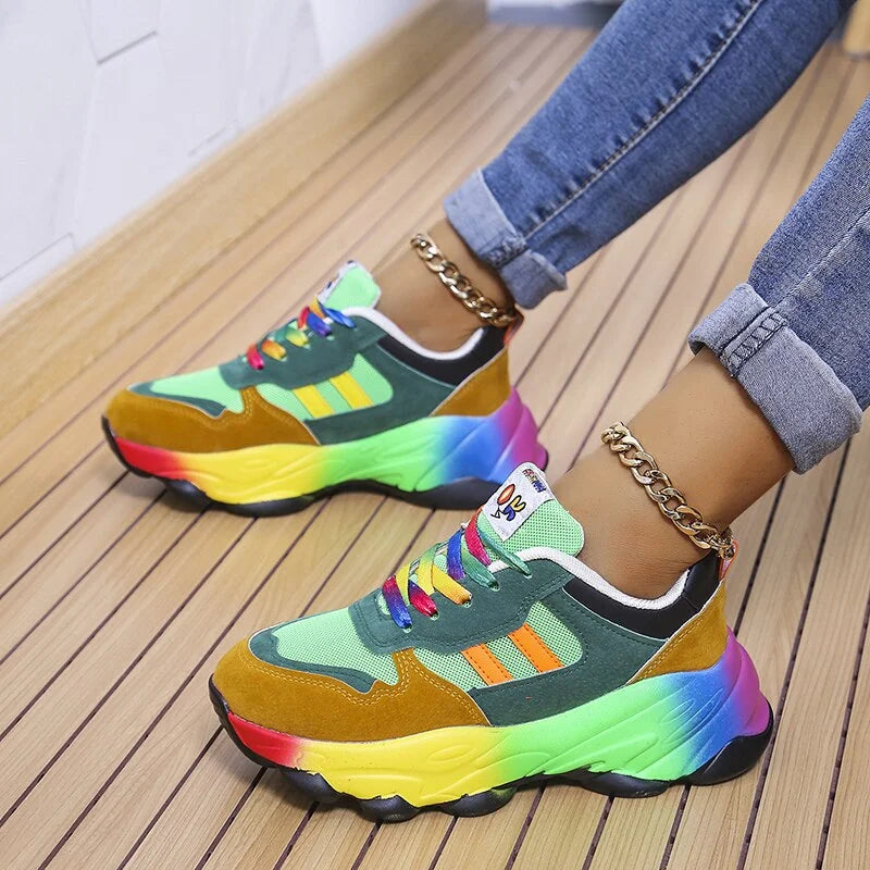 Merche Bunte orthopädische Turnschuhe