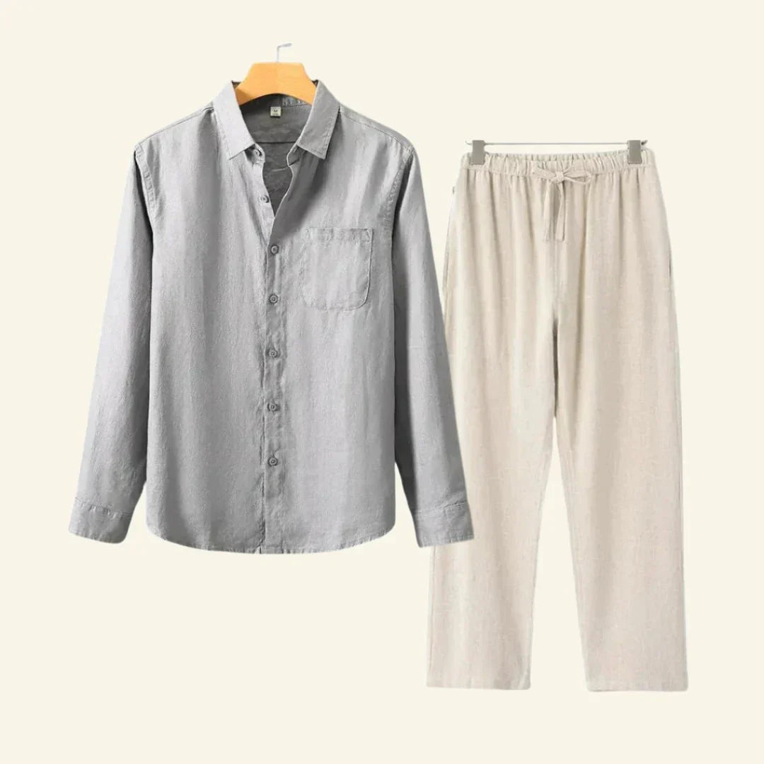 Merche Set aus langen Ärmeln und weiten Hosen ideal für den Alltag