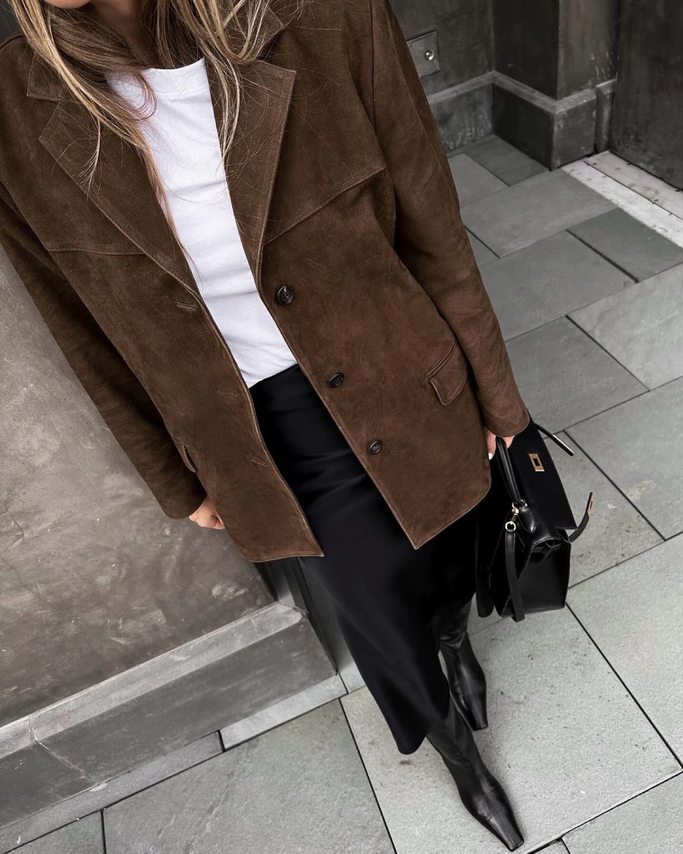 WW | Zeitloser Wildleder Blazer