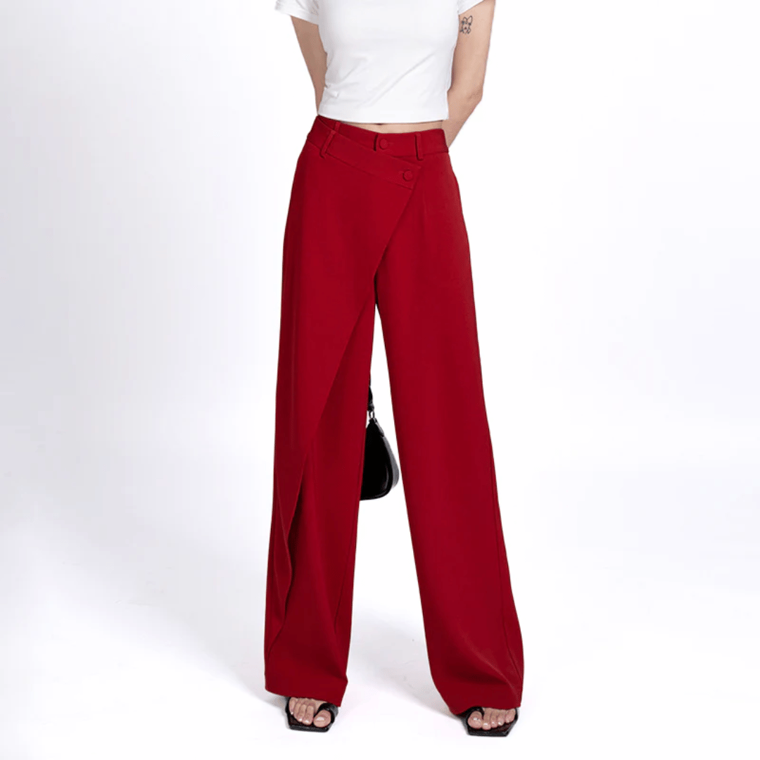 WW | Weite Bein Hose Asymmetrisch & Luxuriöse Weite Beine Von Isabella Vionnet