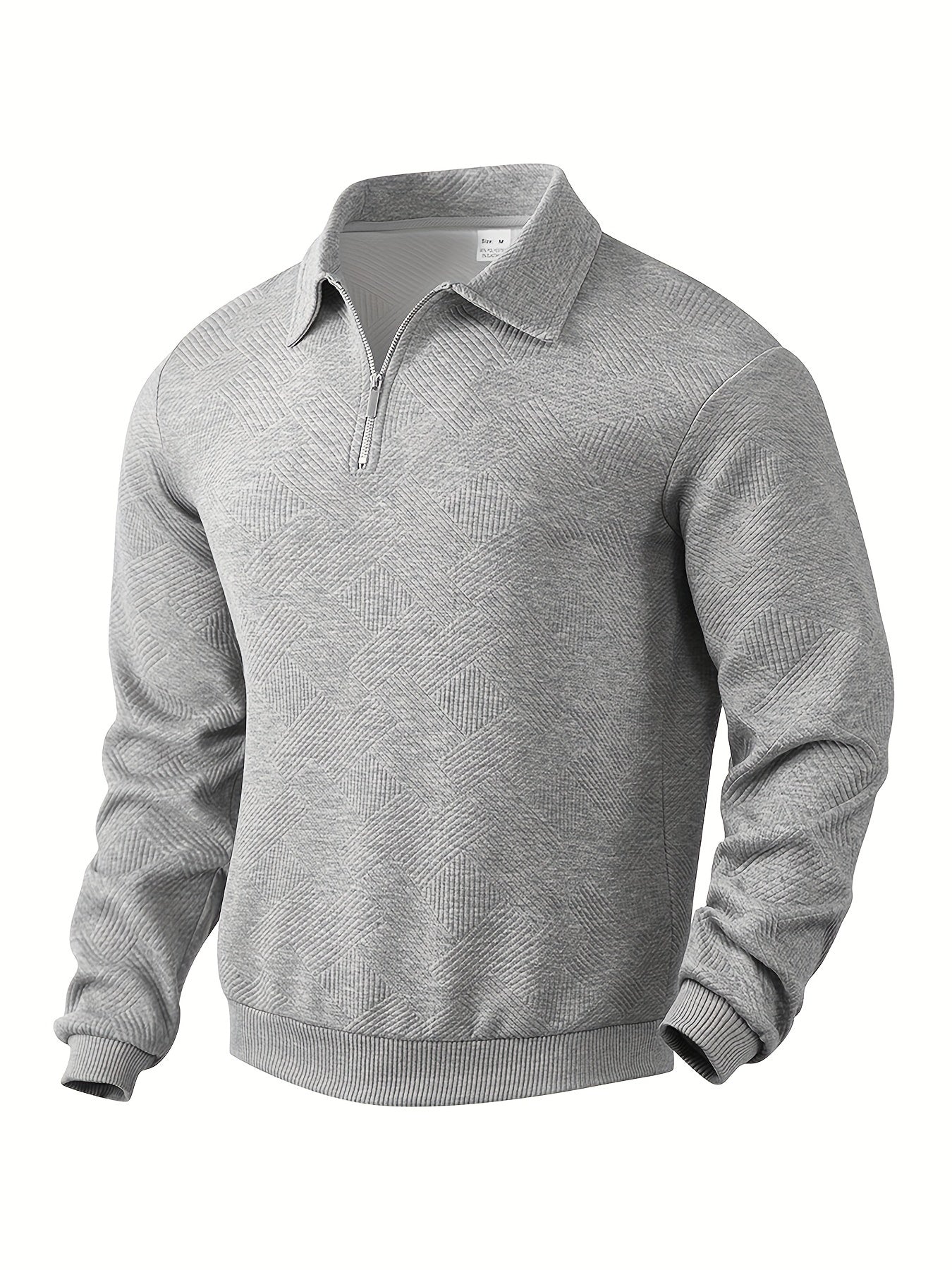 WW | Weinlese Pullover Mit Reißverschluss