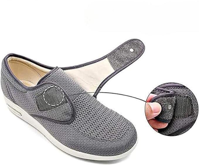 Nanccy Plus Größe Weit Diabetiker für geschwollene Füße Breite Schuhe