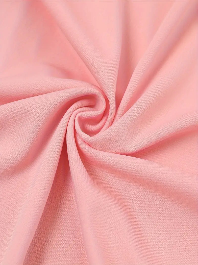 – kleid mit rundhalsausschnitt und praktischem reißverschluss
