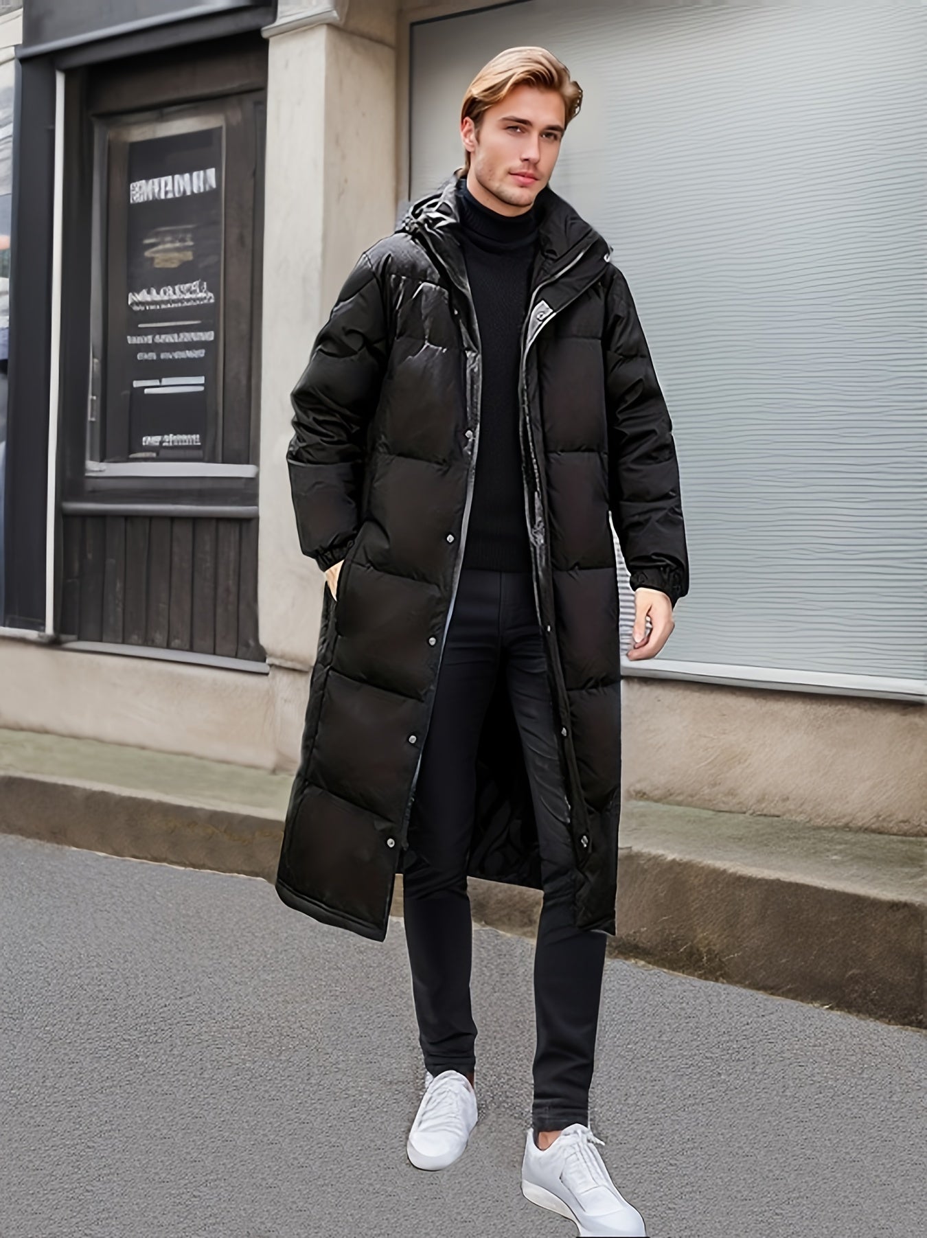 WW | Warmes Langarmshirt Kapuze Jacke Mit Taschen