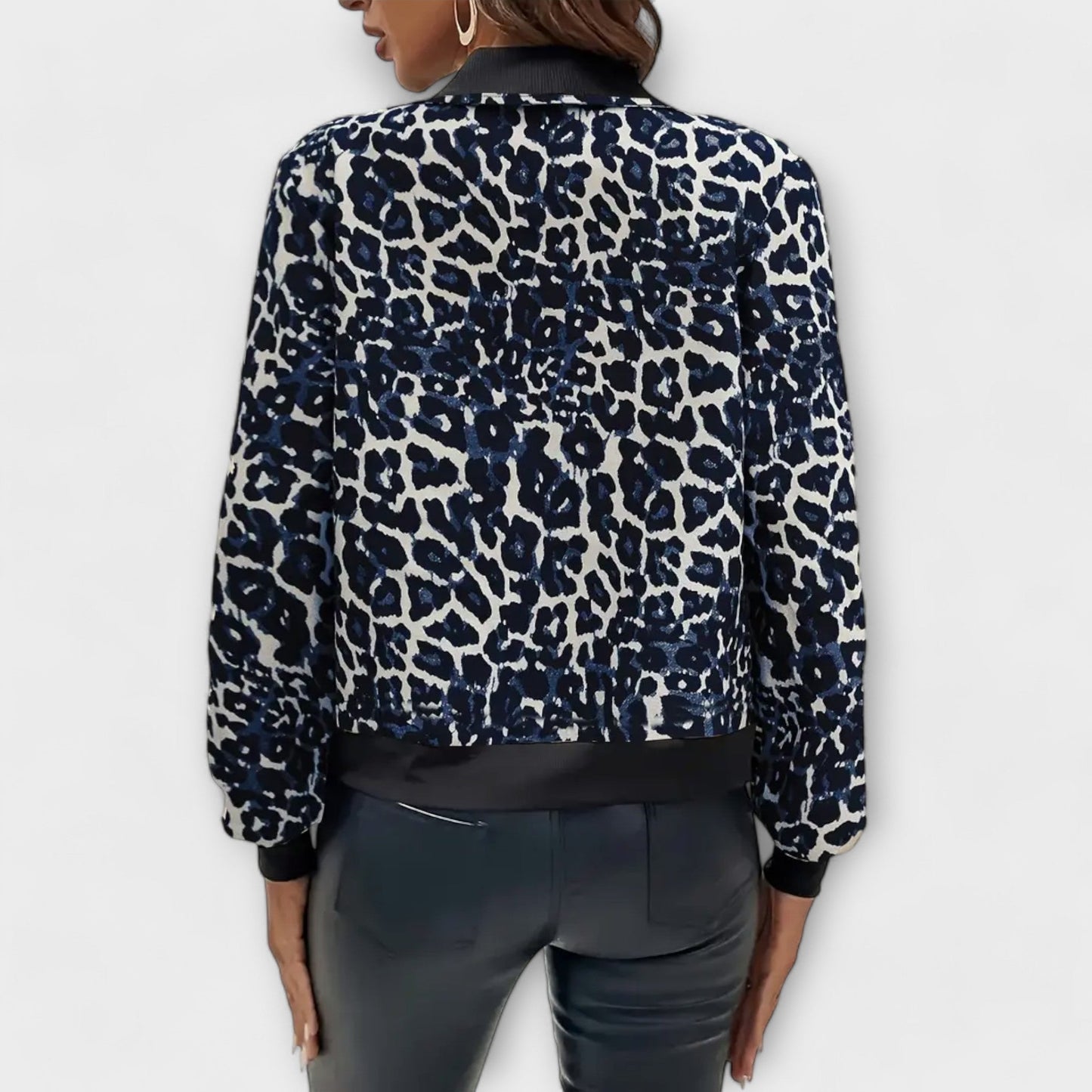 WW | Zipjacke Mit Leopardenmuster