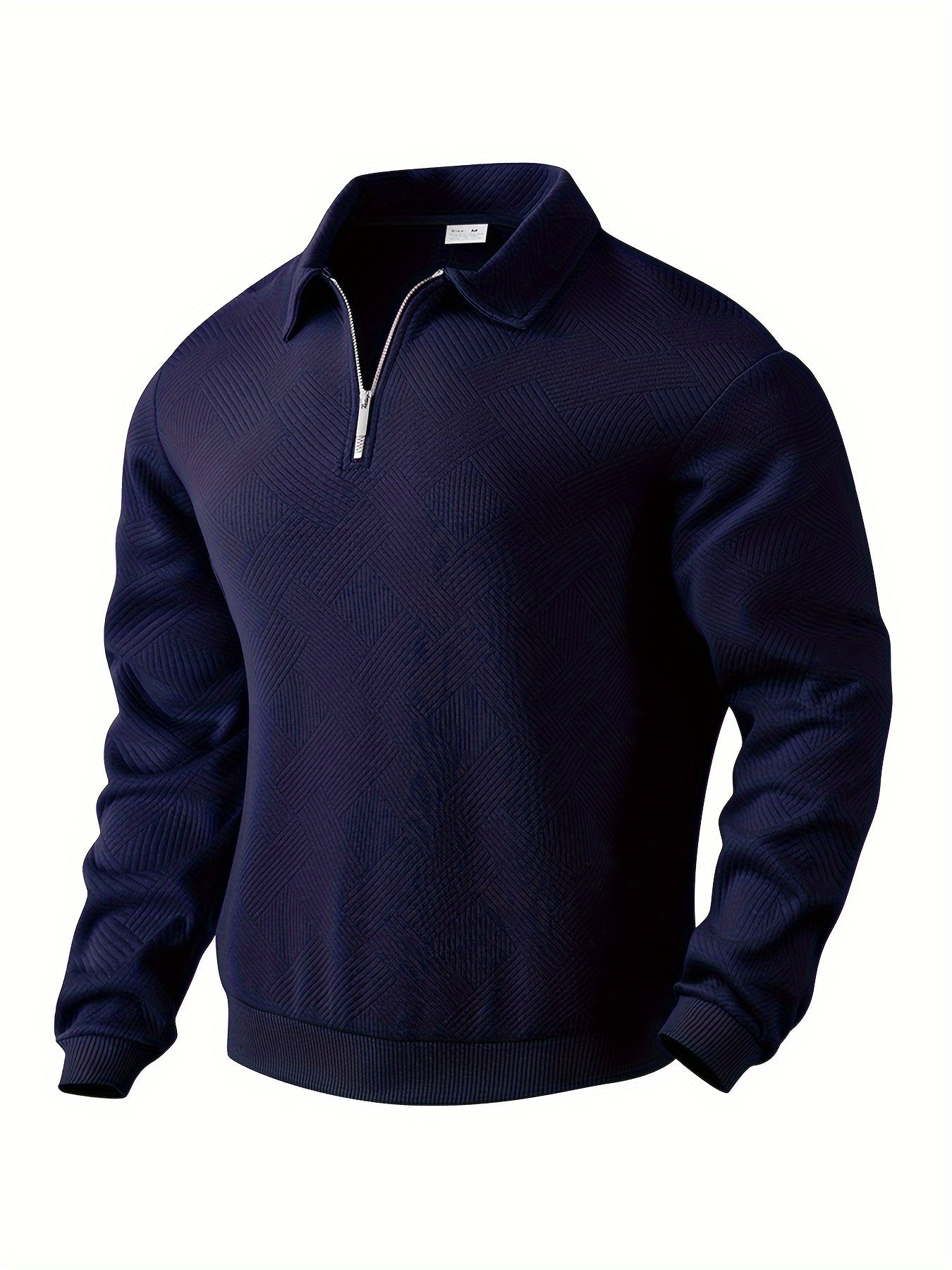 WW | Weinlese Pullover Mit Reißverschluss