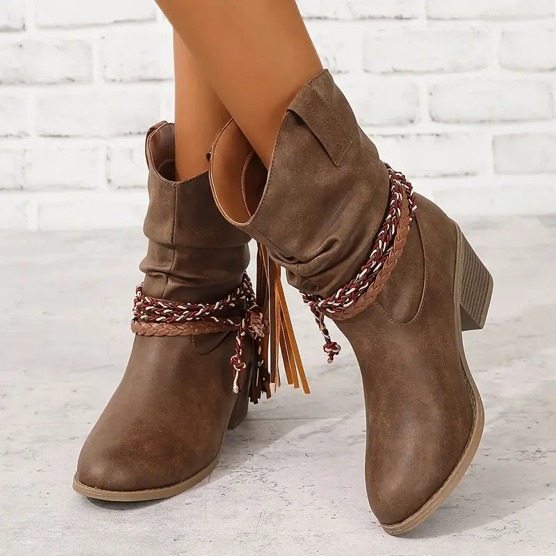WW | Western Cowboy Stiefel Für Damen