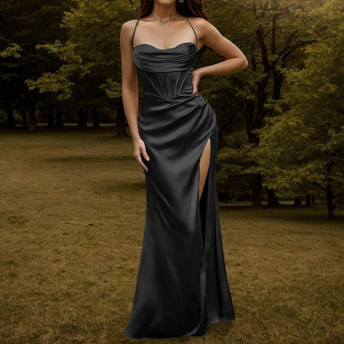 Merche Partykleid aus weichem Samt
