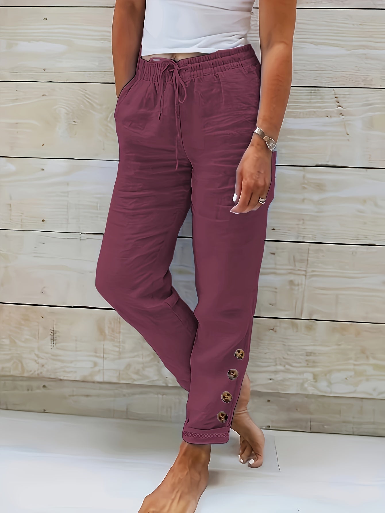 Merche - Schmal zulaufende Lounge-Hosen