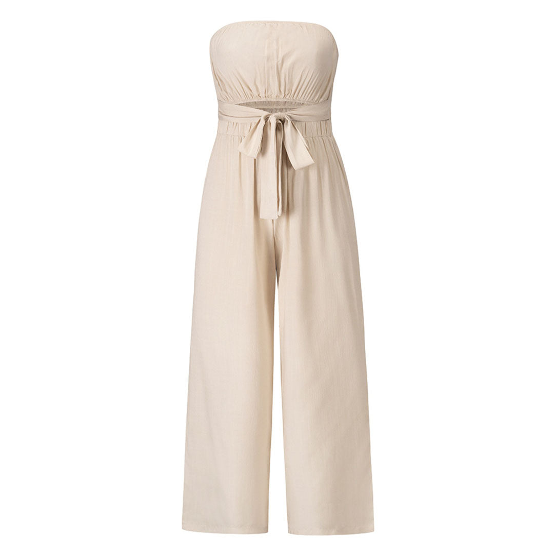 Merche Tube Jumpsuit mit fester Farbe ideal für den Sommer