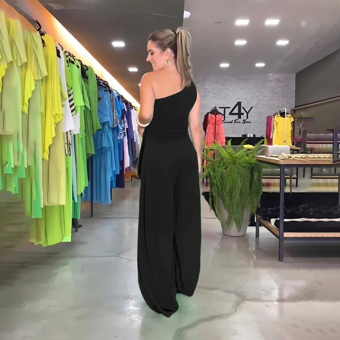 Merche Jumpsuit mit einem einzigen Schulterriemen