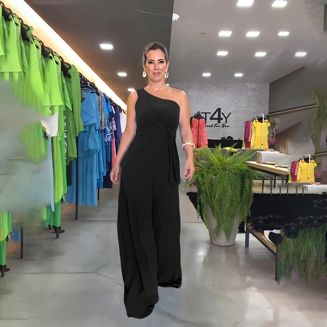 Merche Jumpsuit mit einem einzigen Schulterriemen