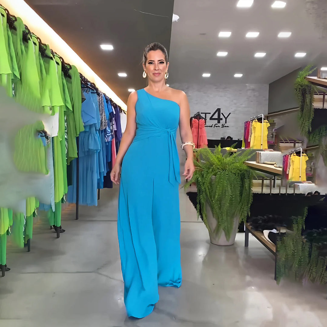 Merche Jumpsuit mit einem einzigen Schulterriemen
