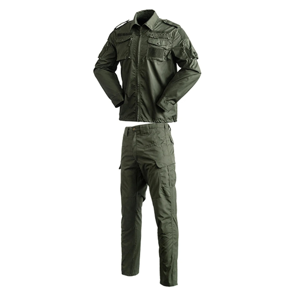 Merche Pockets mit Kragen und angepasster Hose Training Set