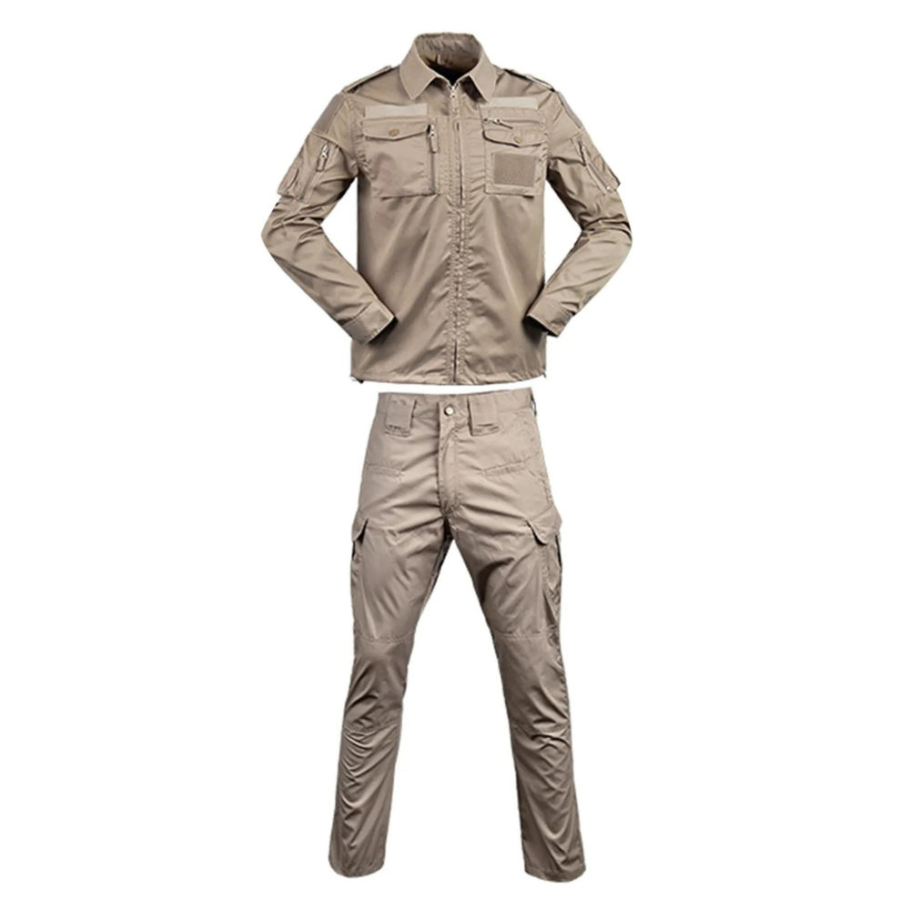 Merche Pockets mit Kragen und angepasster Hose Training Set