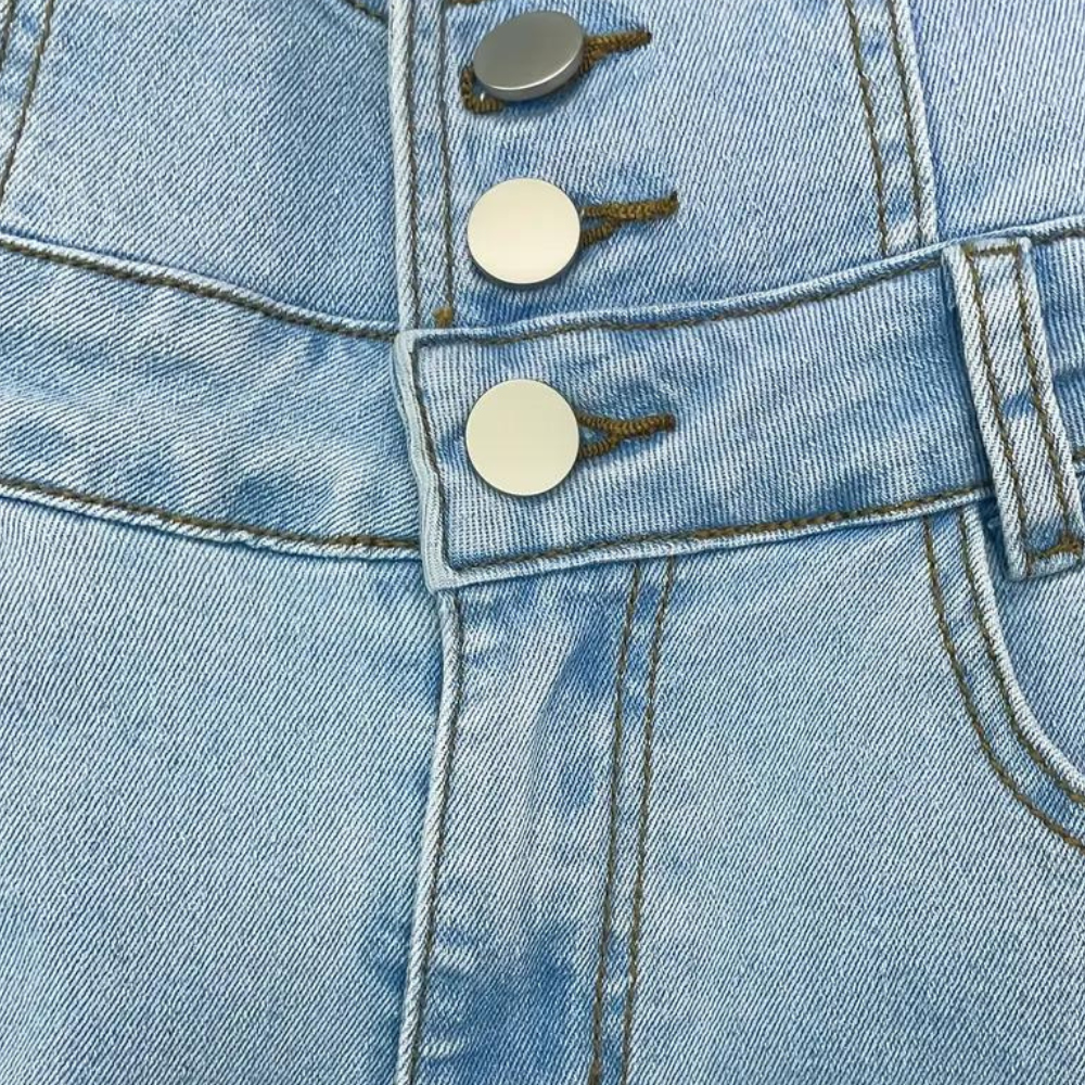 WW | Zerrissene High Waist Jeans Für Damen