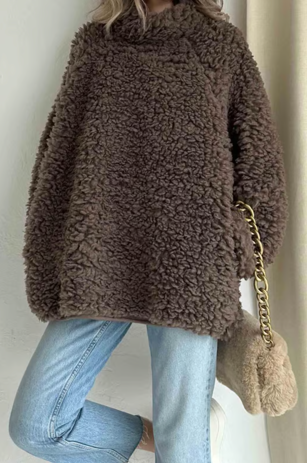 WW | Weiches Plüsch Sweatshirt Für Ultimativen Komfort