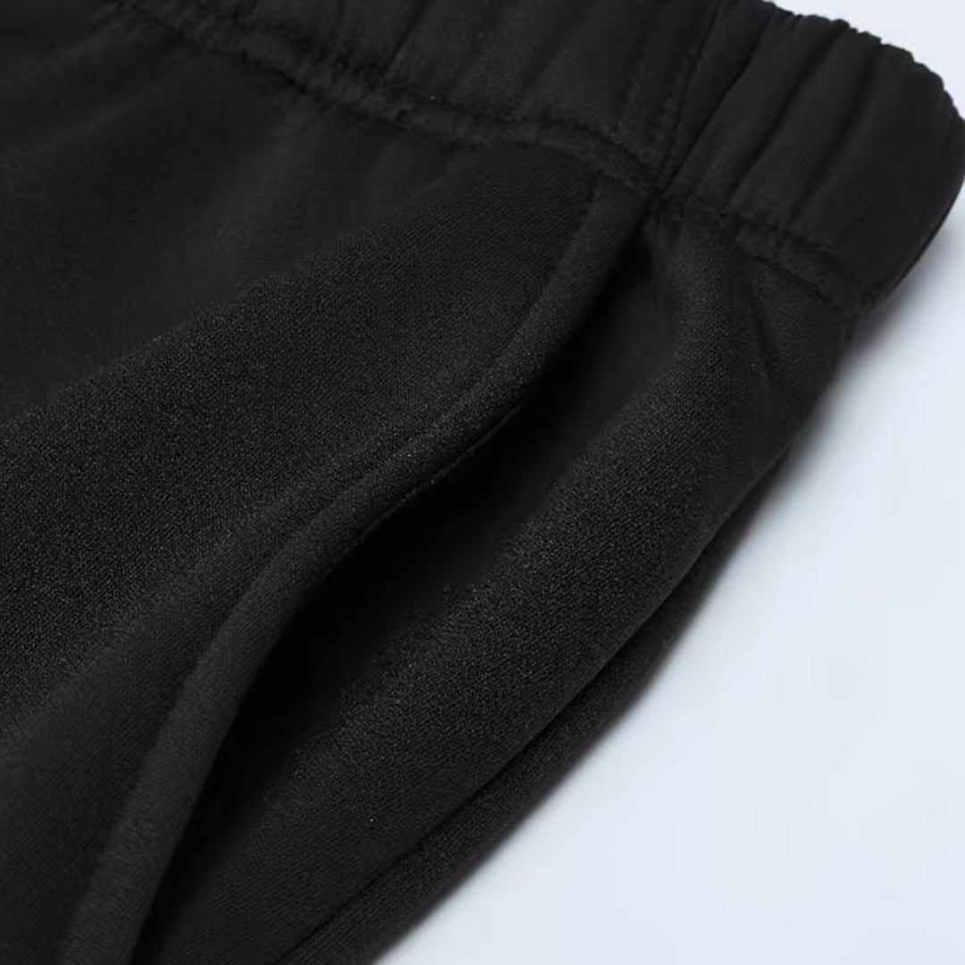 Merche - Set - Thickened Fleece Lined Woolen Jacket Sports Suit - Winter
