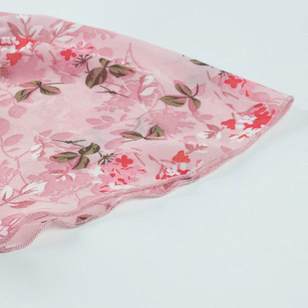 Blumiges Minikleid